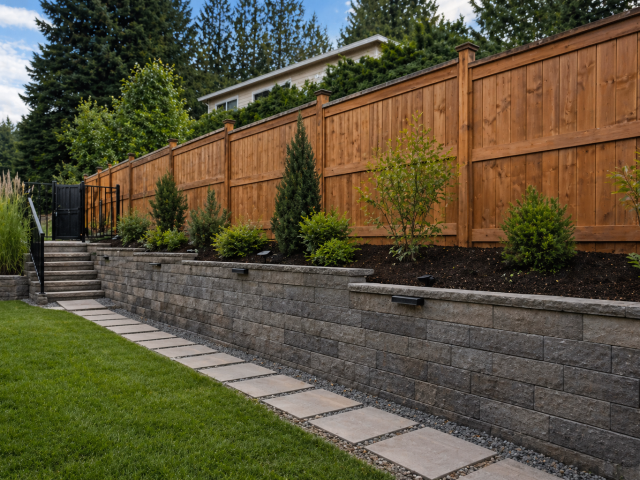 Fences, Retaining Walls & Property Boundaries: What Shuswap Homeowners Should Know