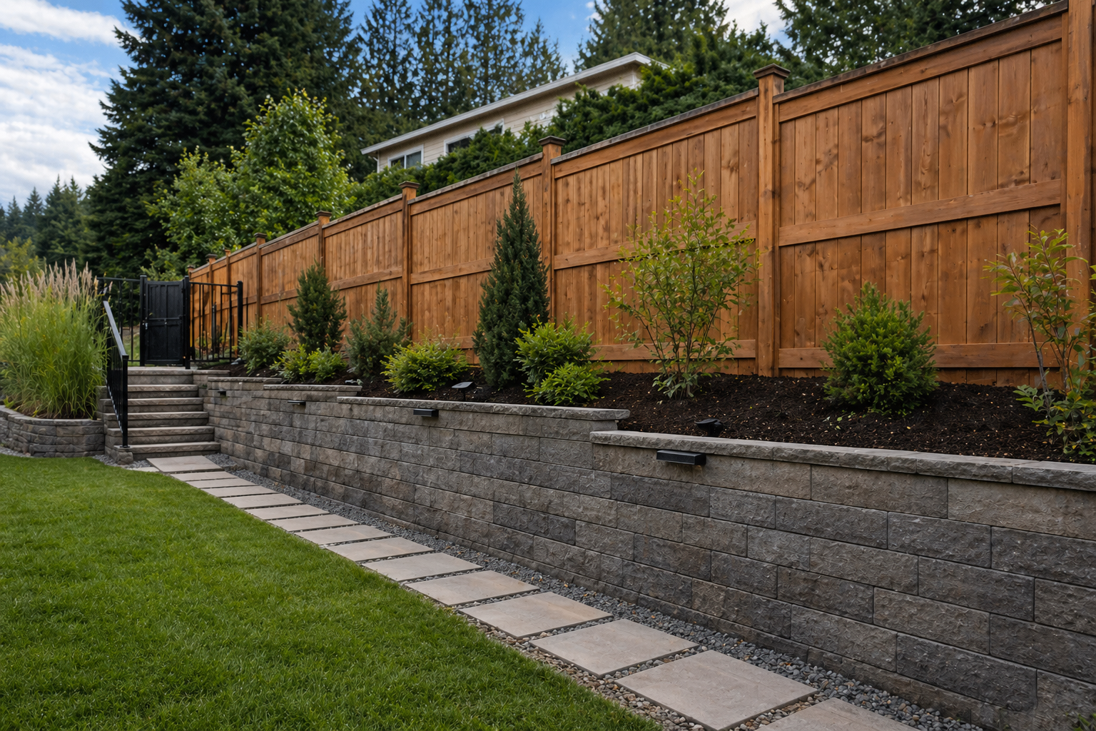 Fences, Retaining Walls & Property Boundaries: What Shuswap Homeowners Should Know