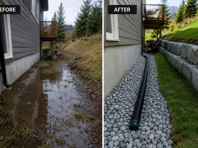 Drainage Problems After Winter? Here’s How to Fix Them Properly